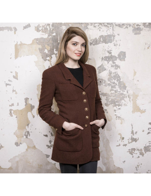 Veste CHANEL  marron