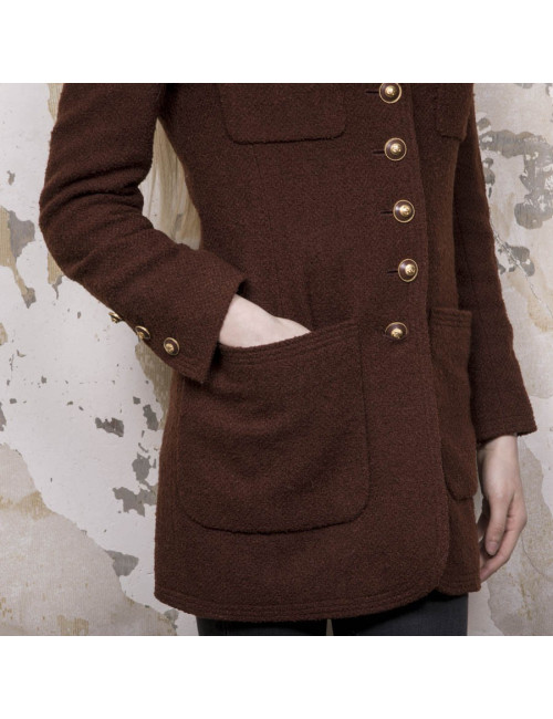 Veste CHANEL  marron