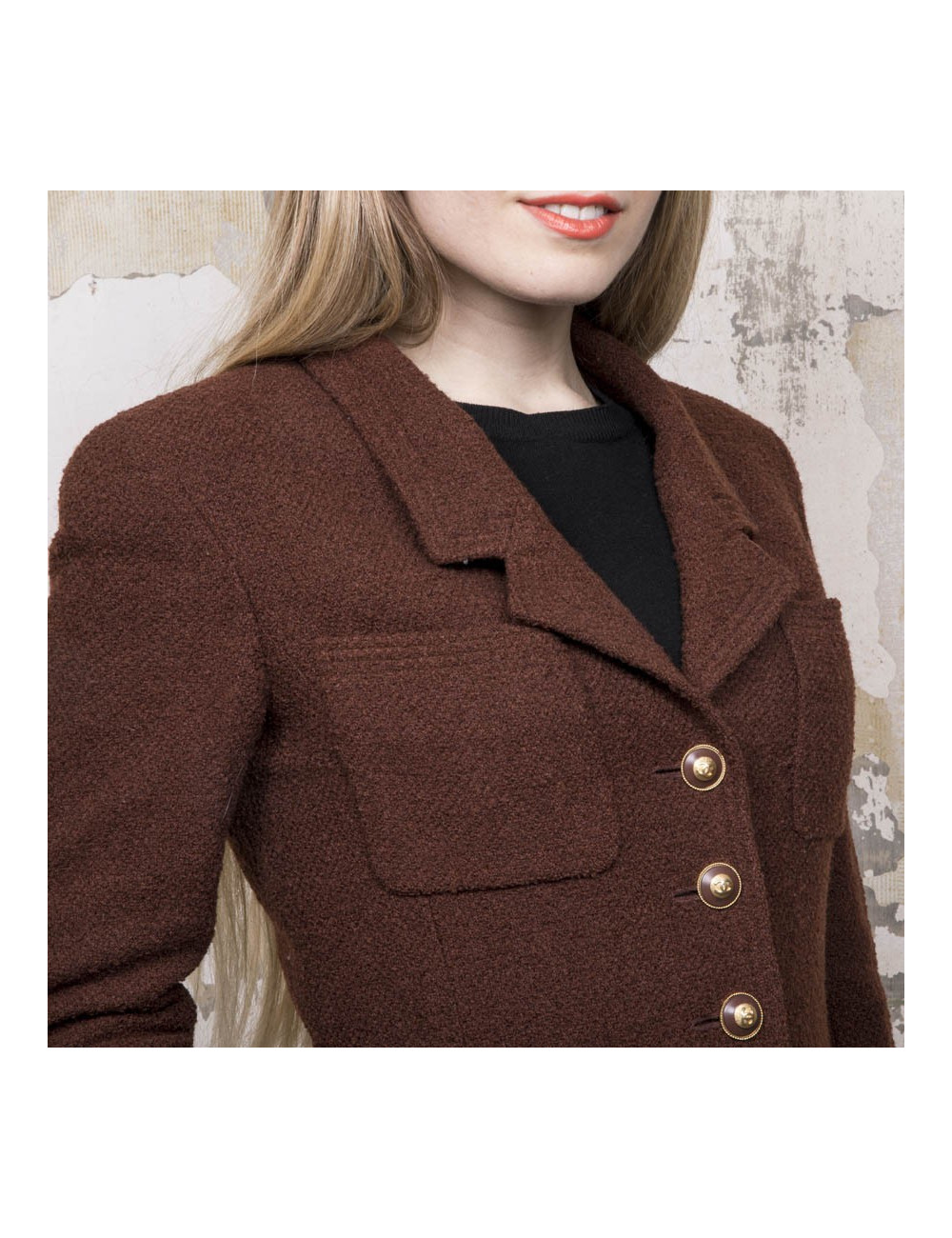 Veste CHANEL  marron