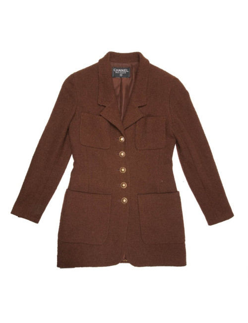 Veste CHANEL  marron