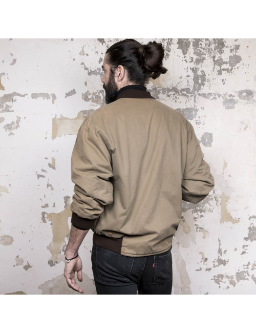 Bombers HERMES soie imprimées reversible