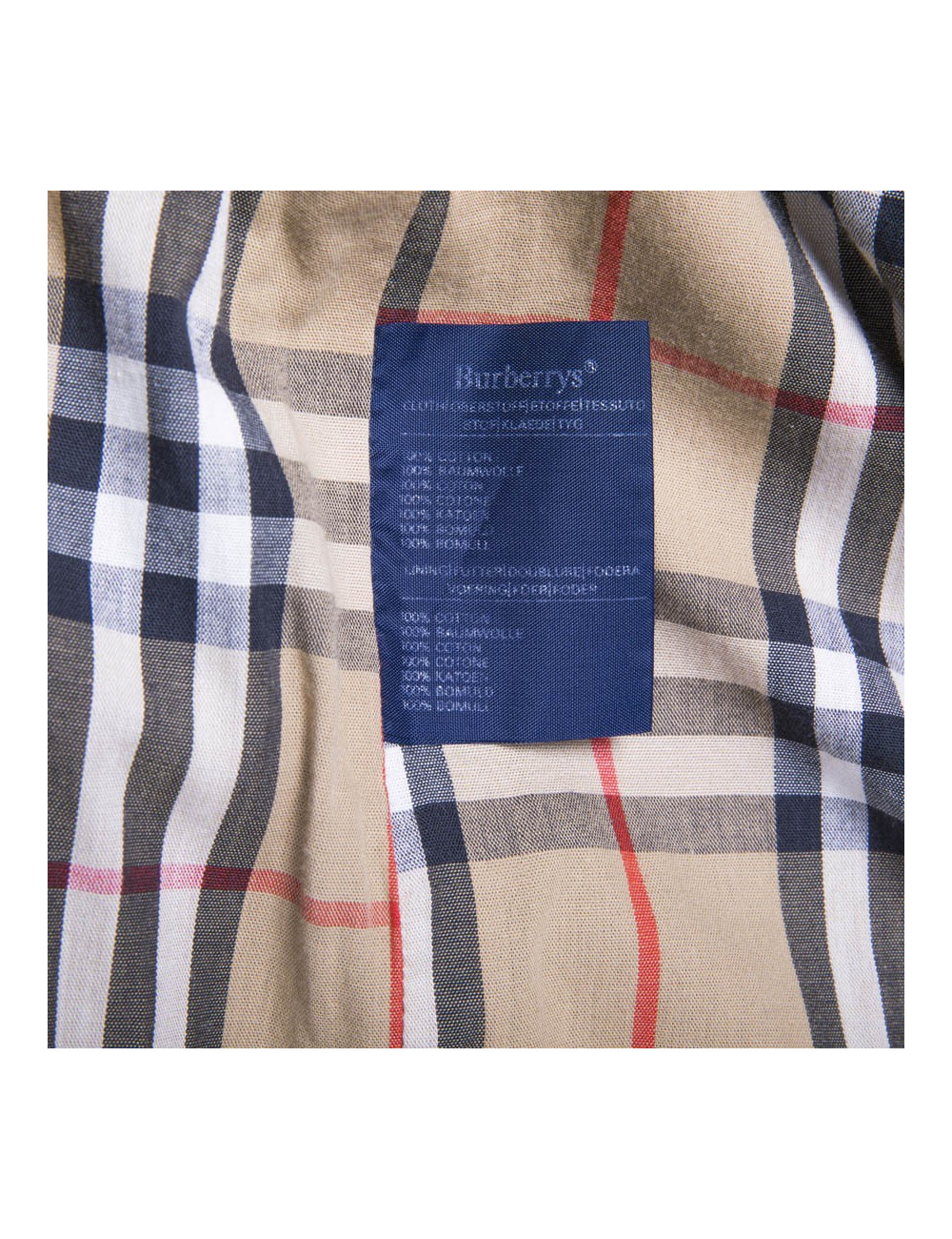 Trench BURBERRY kaki Homme 