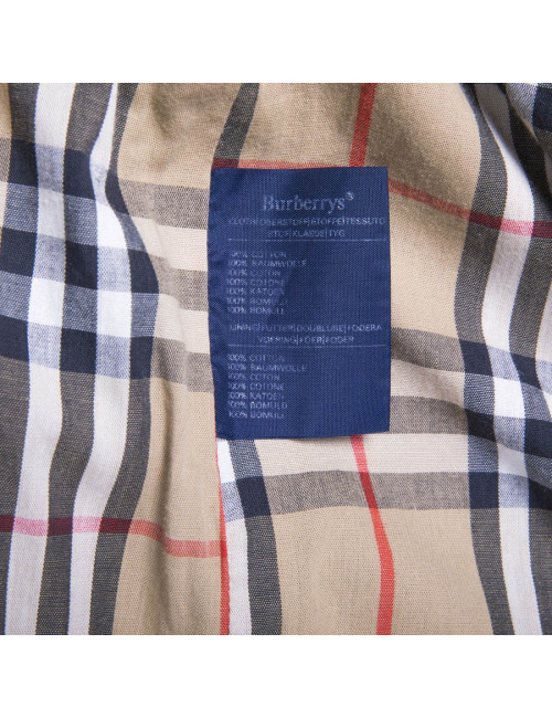 Trench BURBERRY kaki Homme 