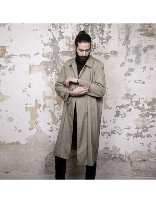 Trench BURBERRY kaki Homme 