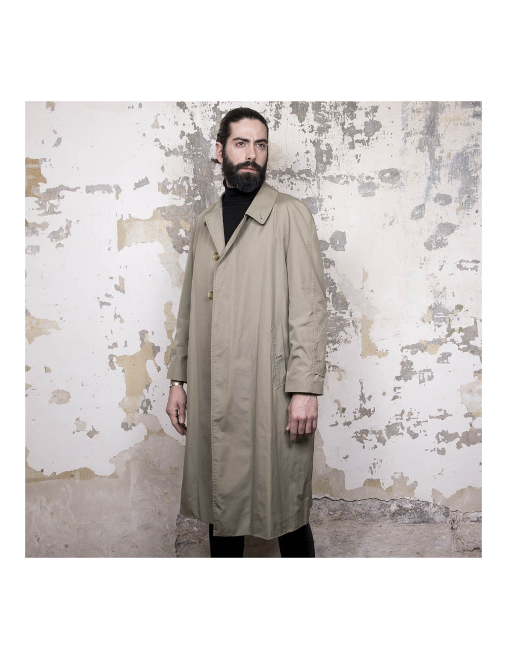 Trench BURBERRY kaki Homme 