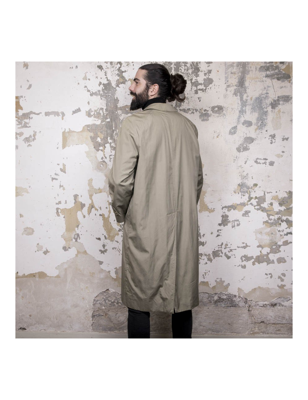 Trench BURBERRY kaki Homme 