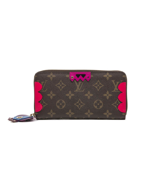 LOUIS VUITTON 'Zippy' wallet limited edition in brown monogram canvas