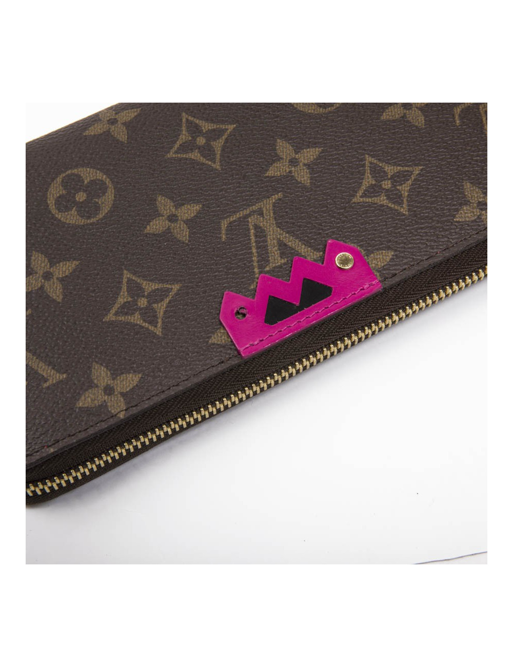 Portefeuille Zippy LOUIS VUITTON Série limitée en toile monogram