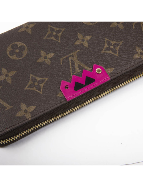 LOUIS VUITTON 'Zippy' wallet limited edition in brown monogram canvas