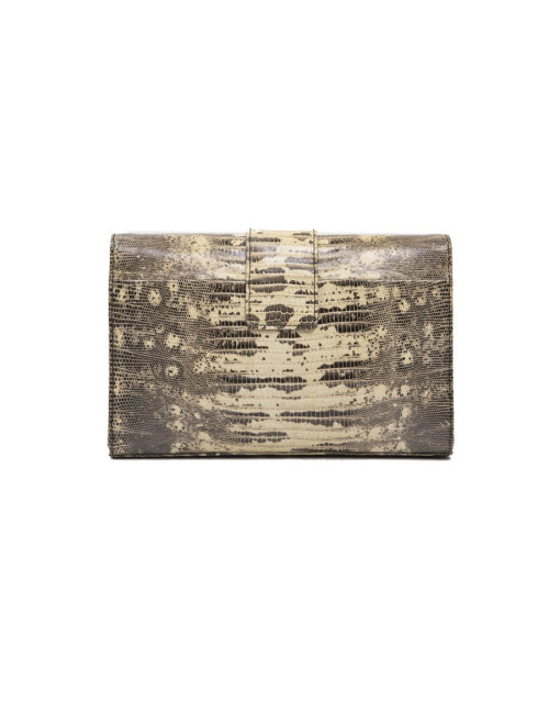 DIOR clutch in water snake skin