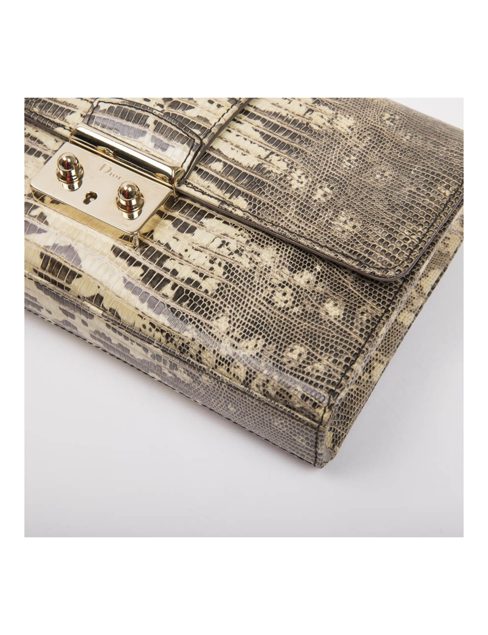 Pochette DIOR en serpent