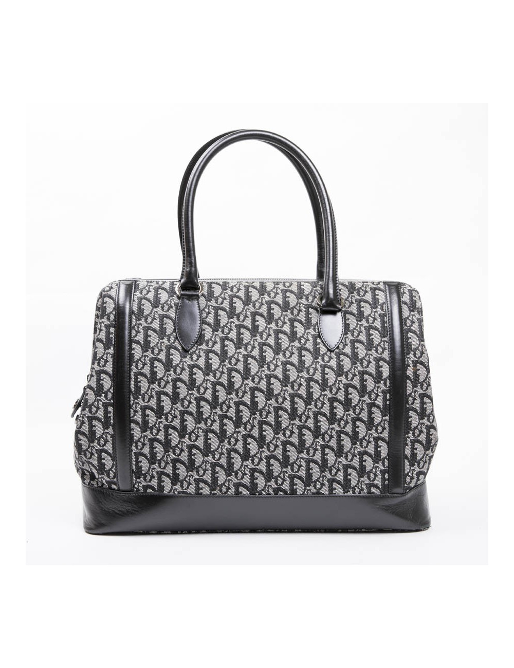 DIOR tote bag in blue monogram canvas Oblique collection