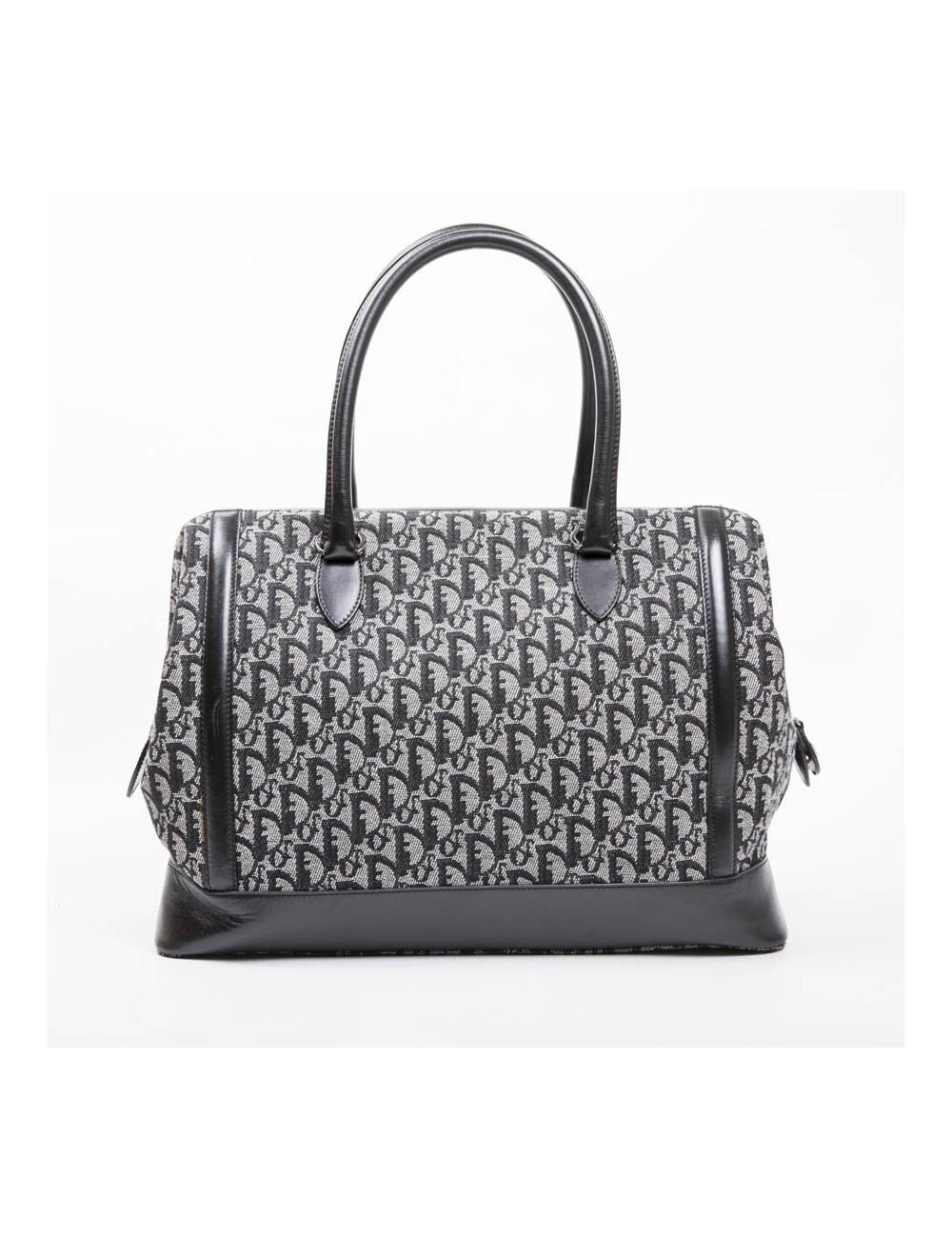 Sac DIOR en toile monogram bleu