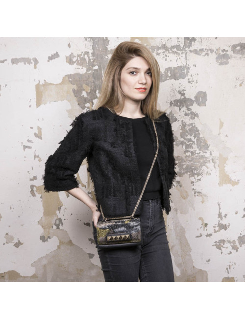 Sac VALENTINO Rockstud cristal mesh