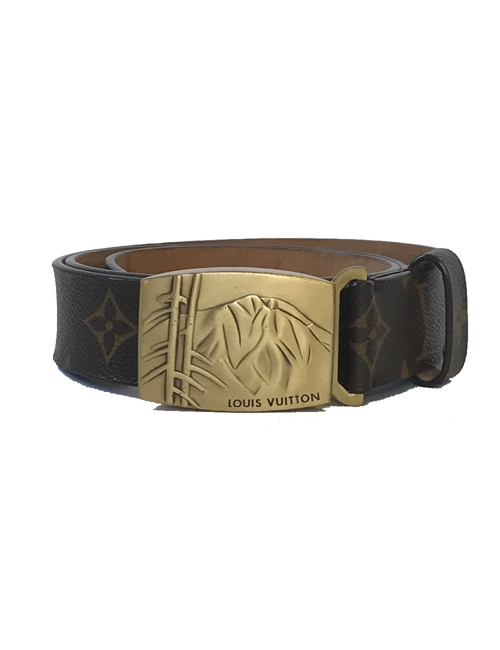 Ceinture T 90 LOUIS VUITTON toile monogram Homme