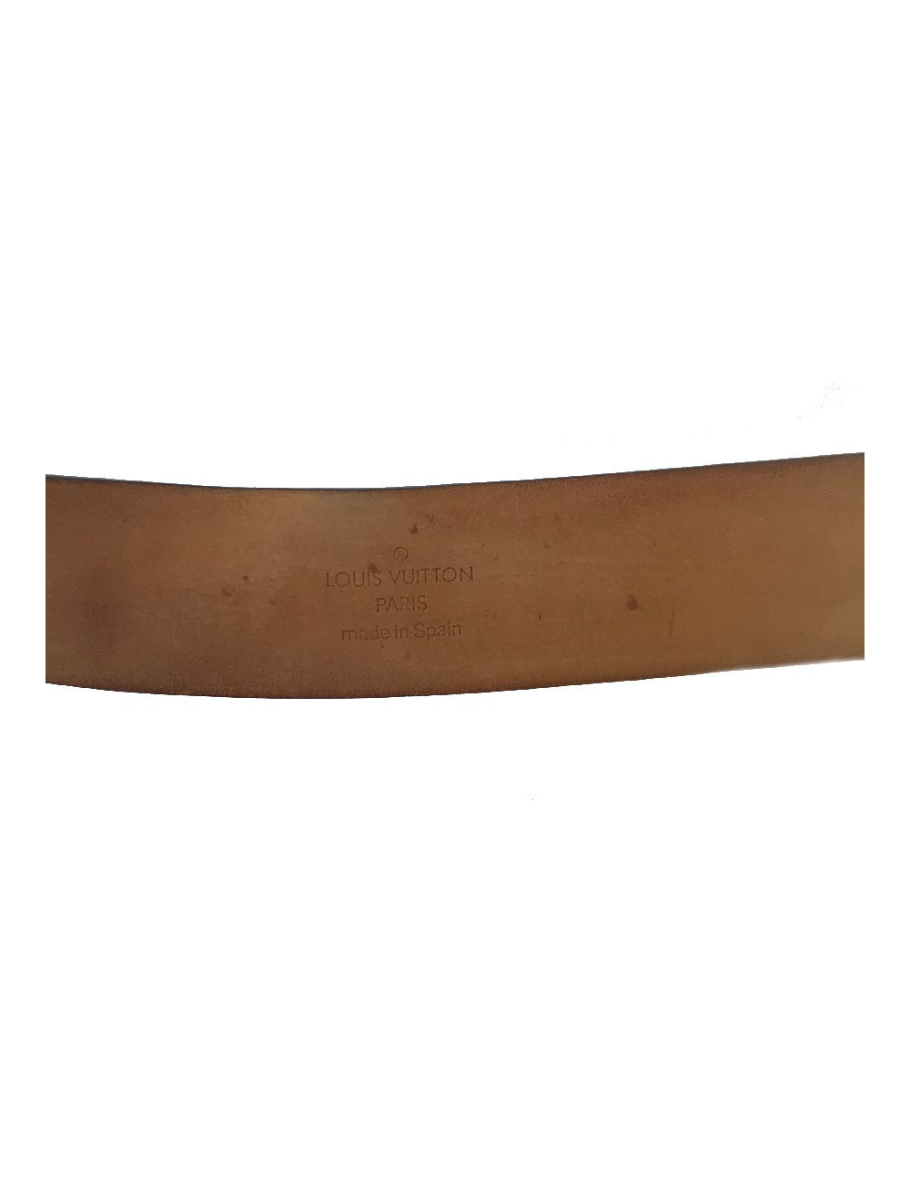 LOUIS VUITTON unisex belt in brown monogram canvas 90/36