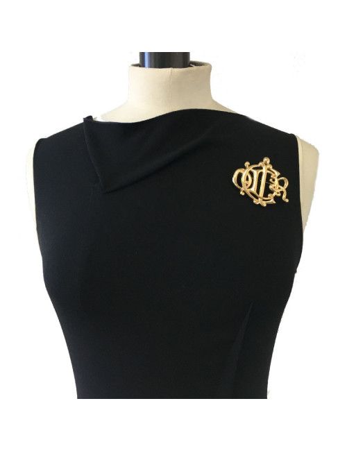 ES Broche DIOR Vintage en métal doré