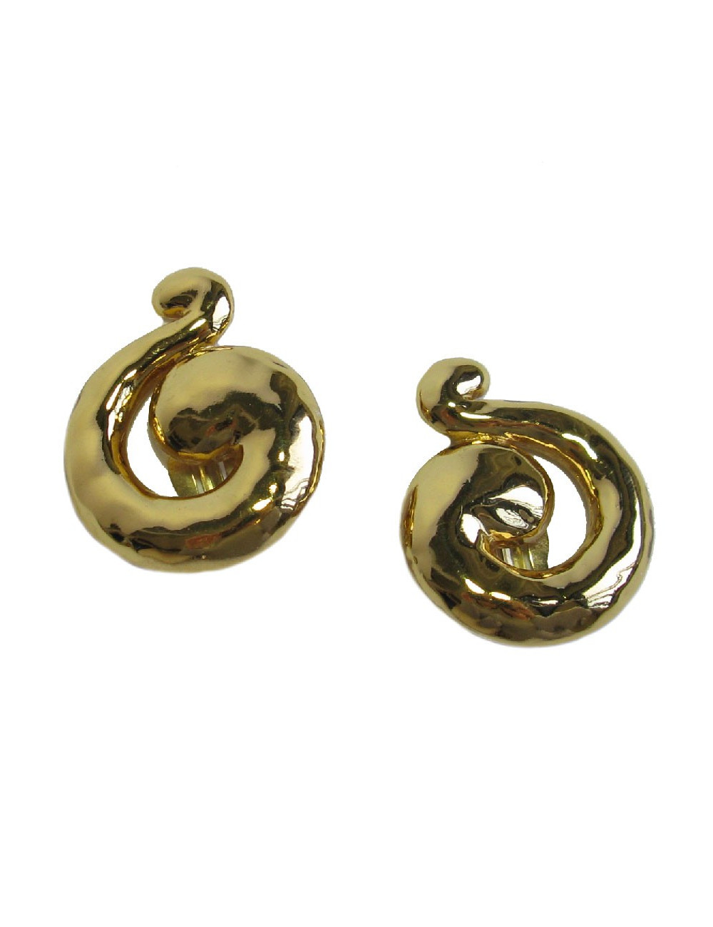 Boucles d'oreille clips YSL YVES SAINT LAURENT