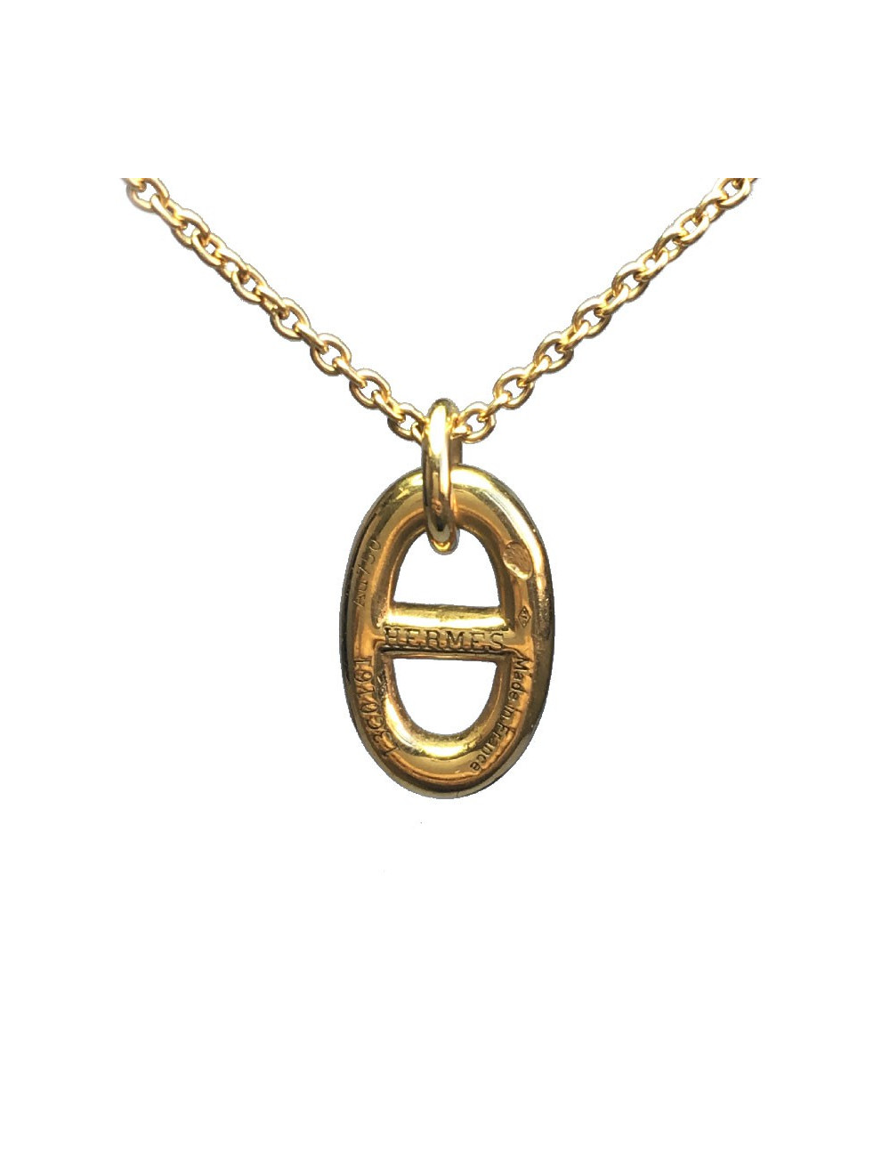 HERMES 'Farandole' pendant small model in yellow gold