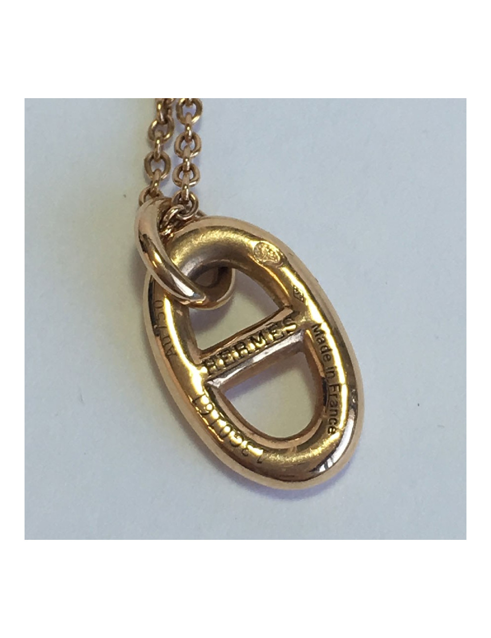 HERMES 'Farandole' pendant small model in yellow gold