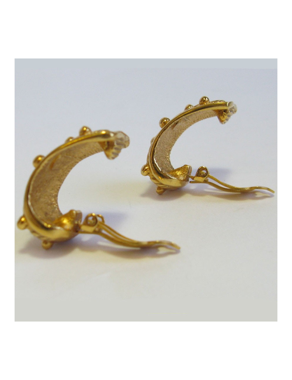 Boucles d'oreille clips CARVEN Vintage