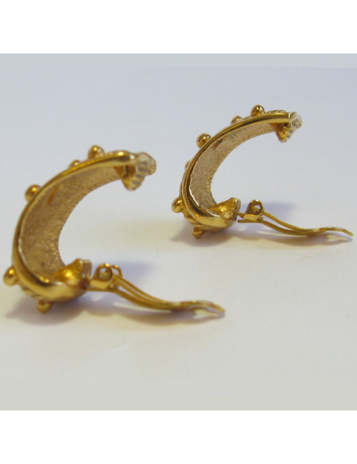 Boucles d'oreille clips CARVEN Vintage