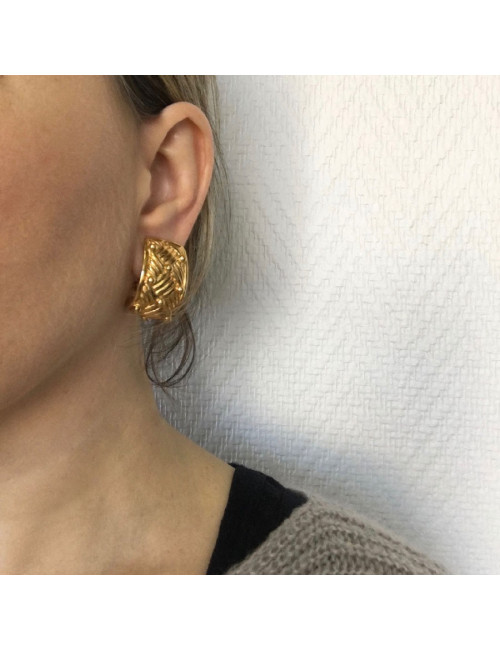 Boucles d'oreille clips CARVEN Vintage
