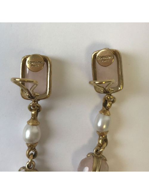 Boucles d'oreille GOOSSENS pendantes