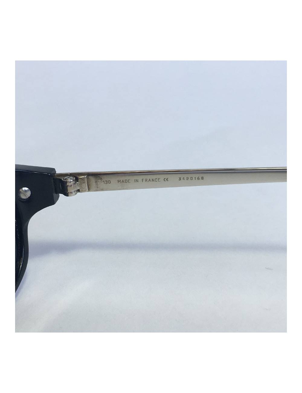 Lunettes de soleil CARTIER en plastique noir avec correction