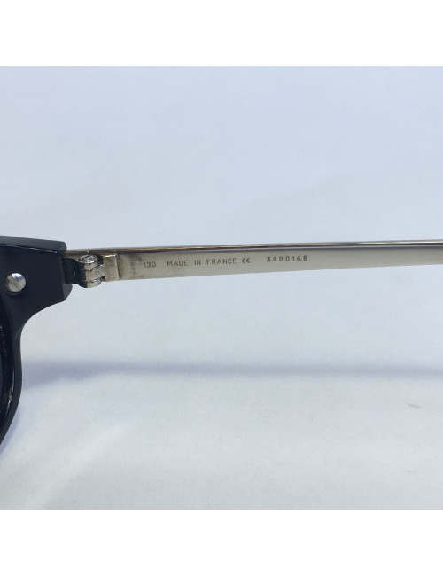 Lunettes de soleil CARTIER en plastique noir avec correction