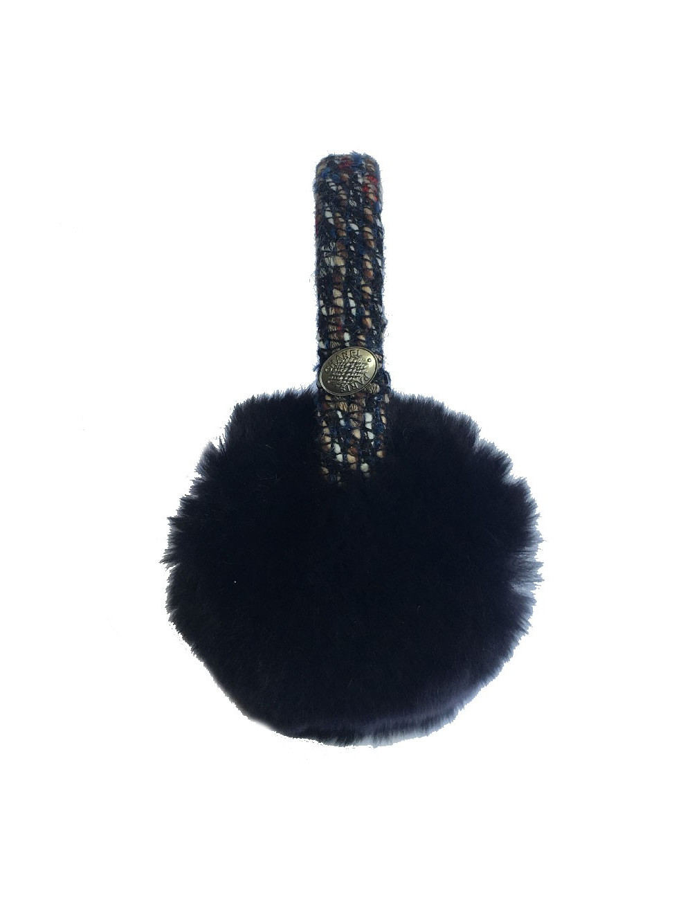 Cache oreilles CHANEL en tweed