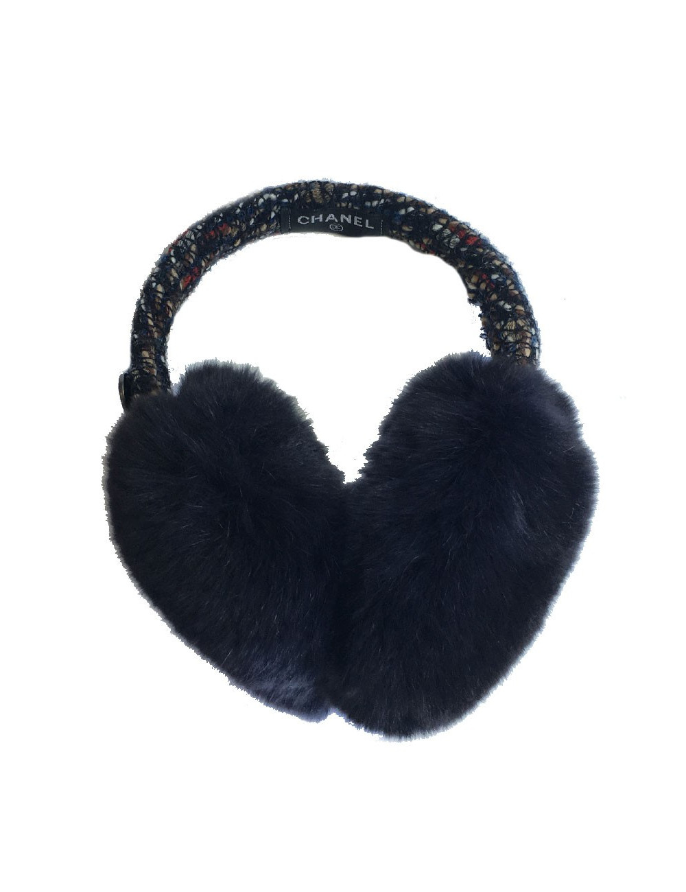 Cache oreilles CHANEL en tweed