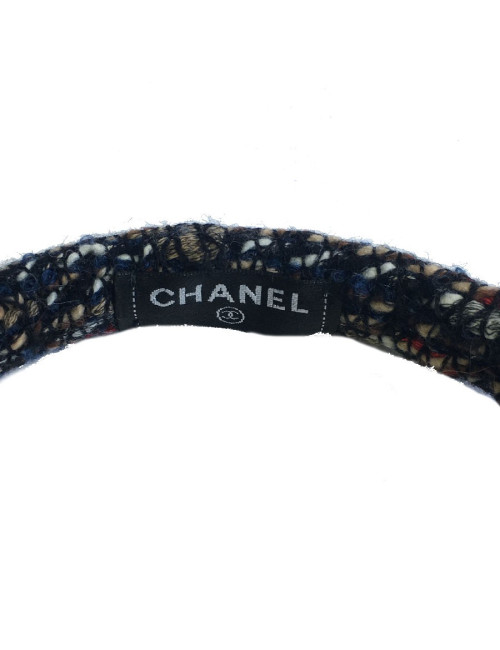 Cache oreilles CHANEL en tweed