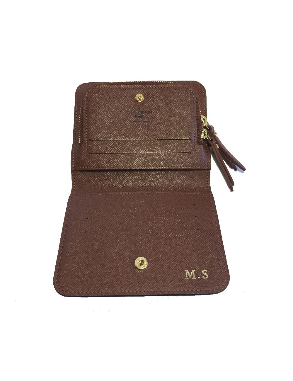 LOUIS VUITTON wallet in brown monogram canvas