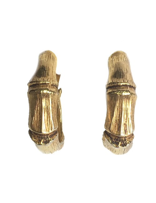 Boucles d'oreille clips YSL YVES SAINT LAURENT