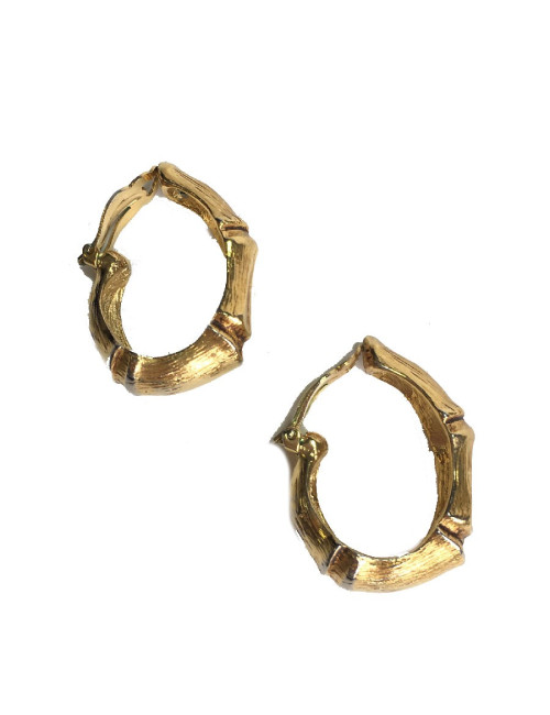 Boucles d'oreille clips YSL YVES SAINT LAURENT