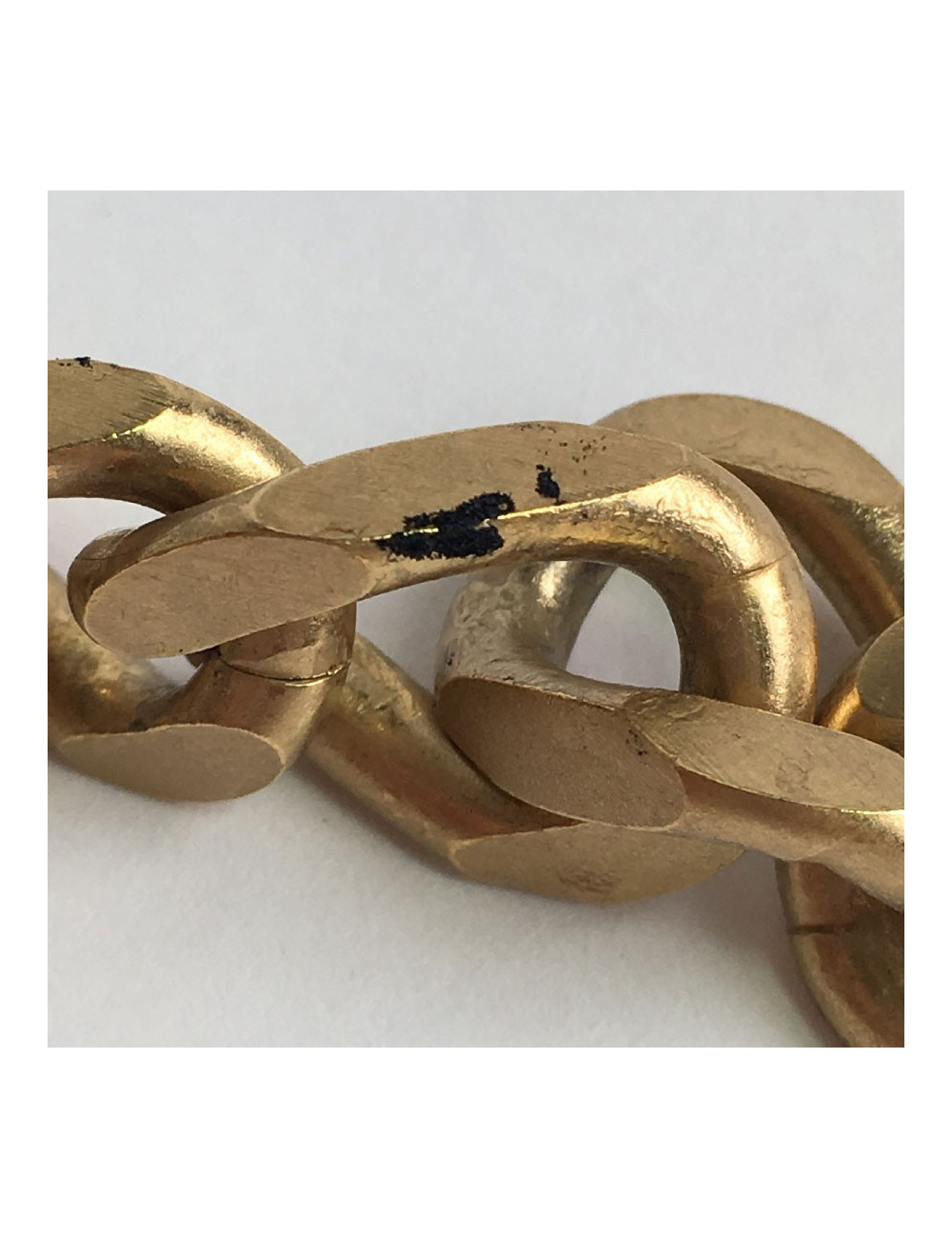 Ceinture sautoir CHANEL chaînes dorés et perles