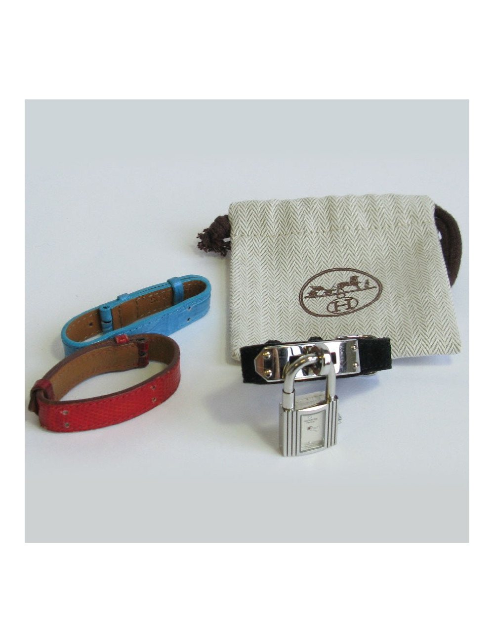 Montre Kelly HERMES PM avec trois bracelets