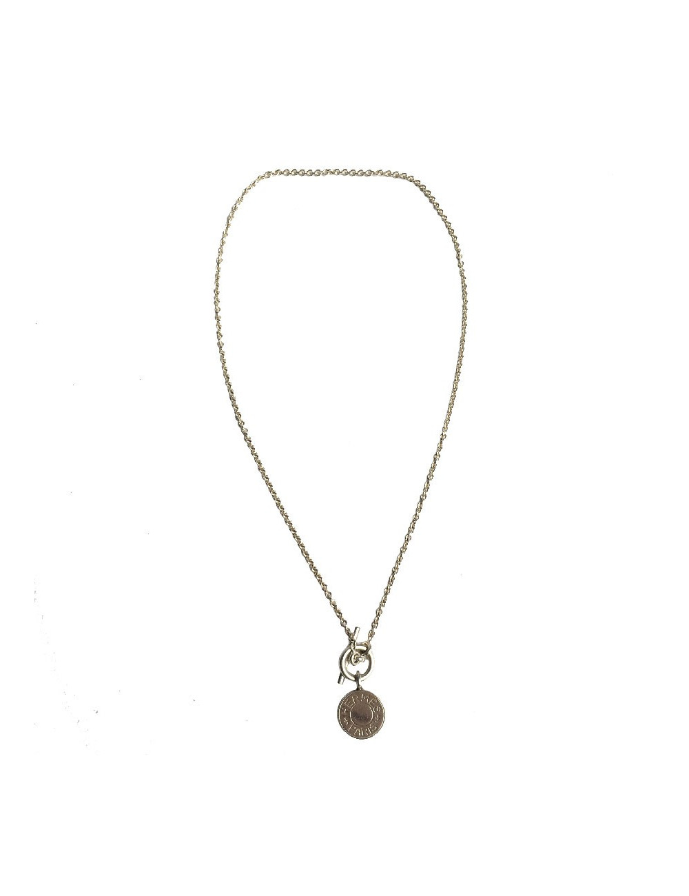 Collier HERMES  bouton 