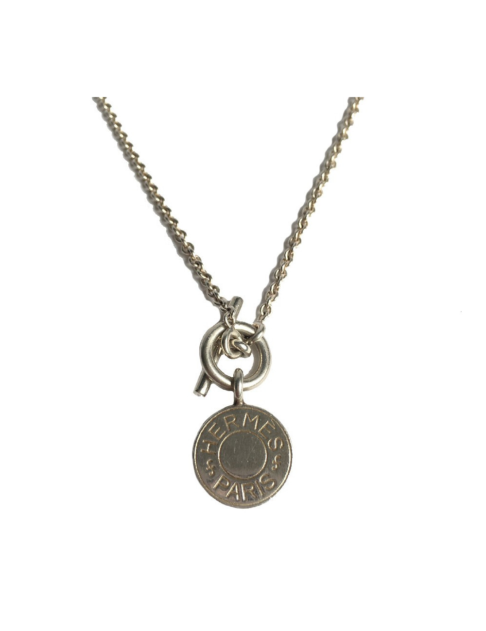 Collier HERMES  bouton 