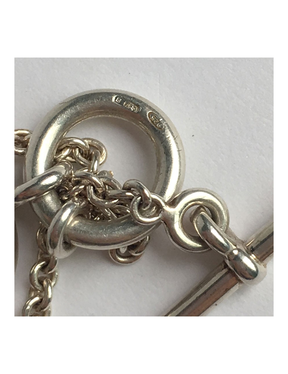 Collier HERMES  bouton 