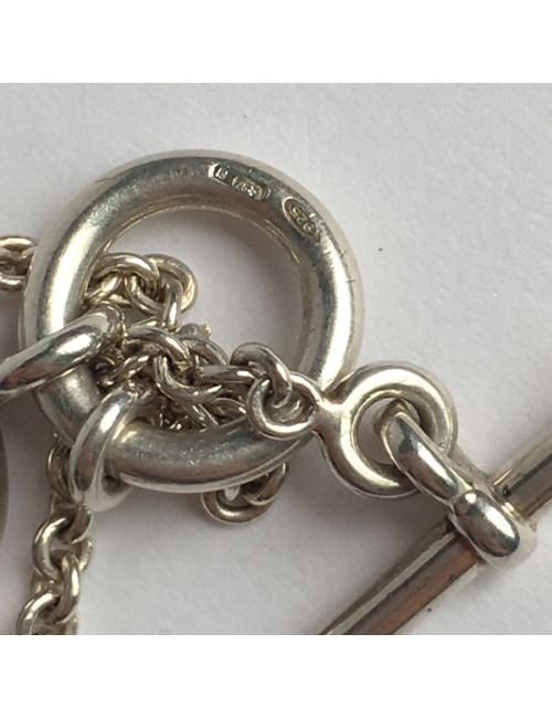 Collier HERMES  bouton 