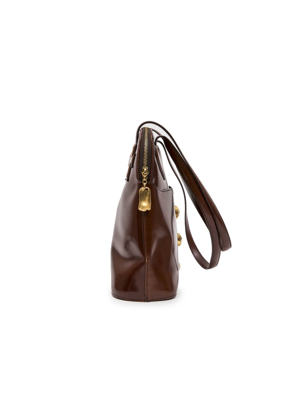 Sac CHRISTIAN LACROIX cuir lisse fauve