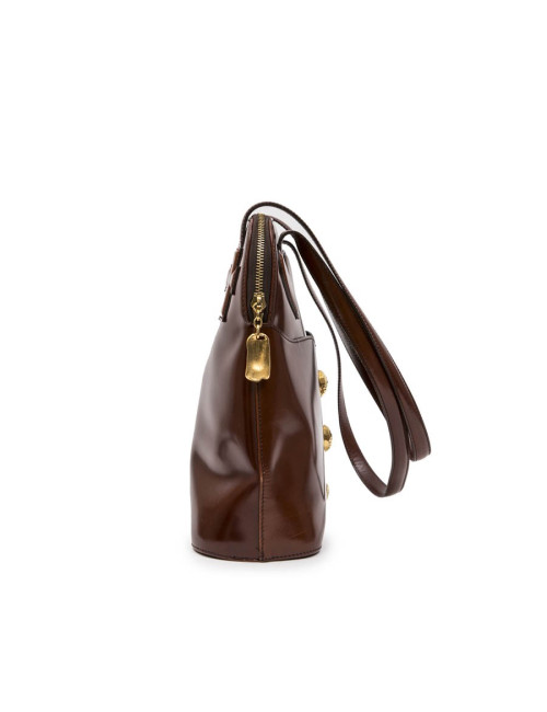 Sac CHRISTIAN LACROIX cuir lisse fauve