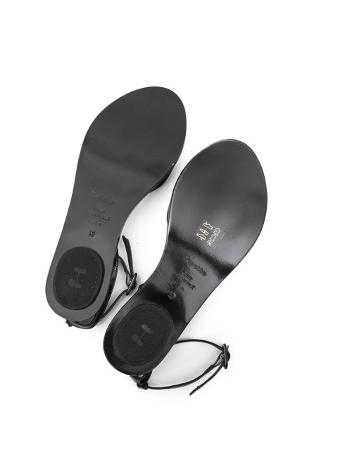 Ballerines T 40 KARL LAGERFELD pour REPETTO verni noir