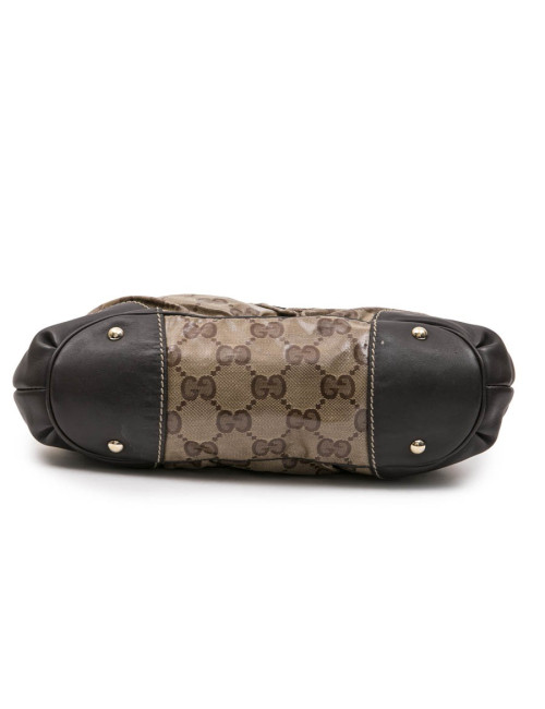 Sac GUCCI toile enduite monogram Vintage