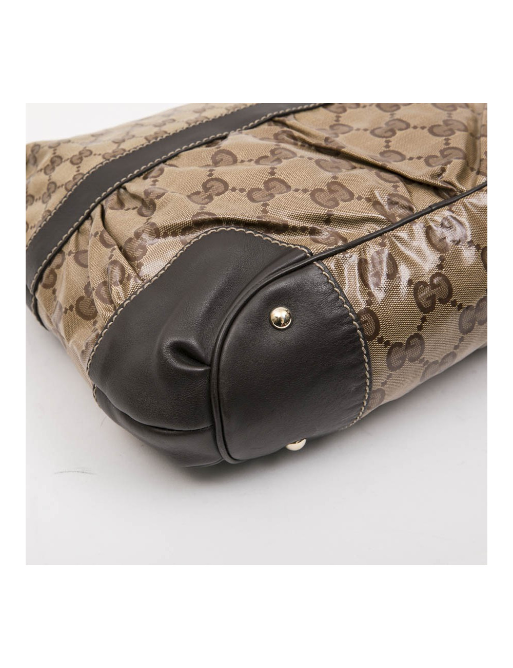 Sac GUCCI toile enduite monogram Vintage
