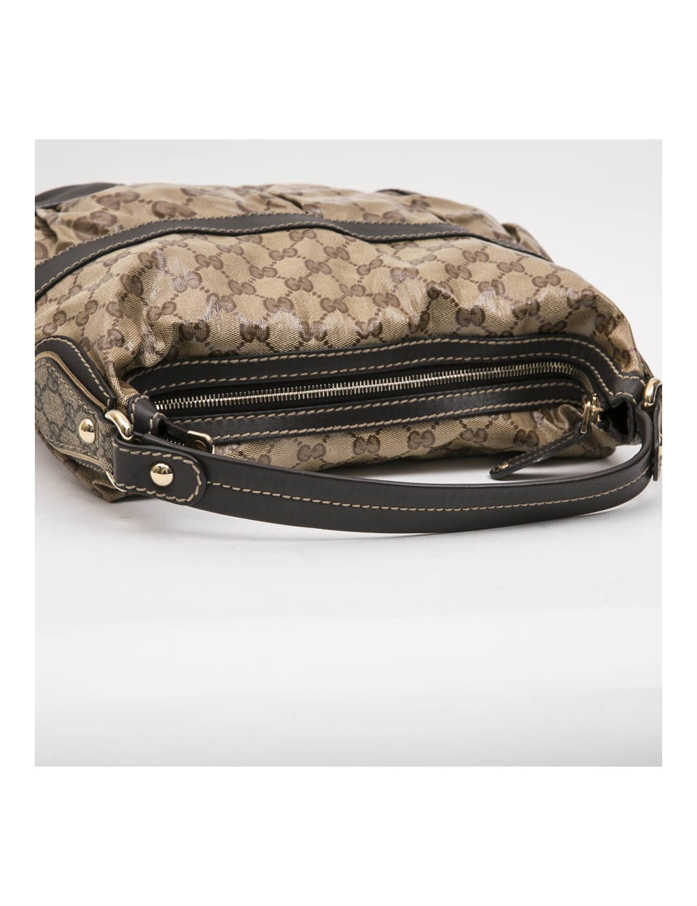 Sac GUCCI toile enduite monogram Vintage