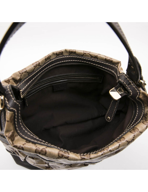 Sac GUCCI toile enduite monogram Vintage