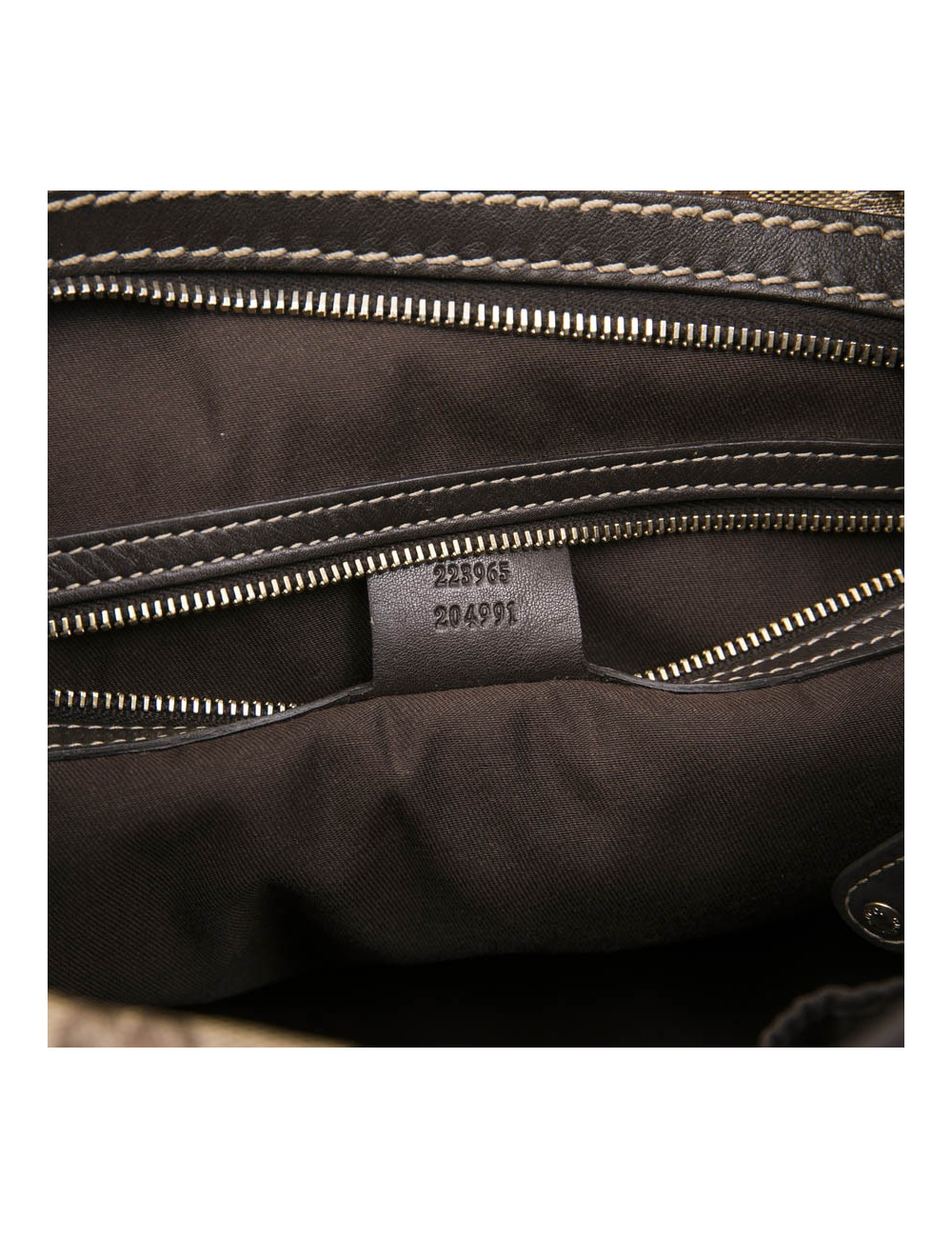 Sac GUCCI toile enduite monogram Vintage